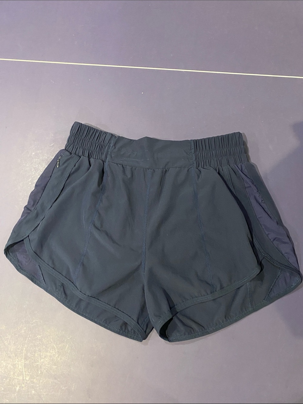 Women’s Navy Athletic Running Shorts
